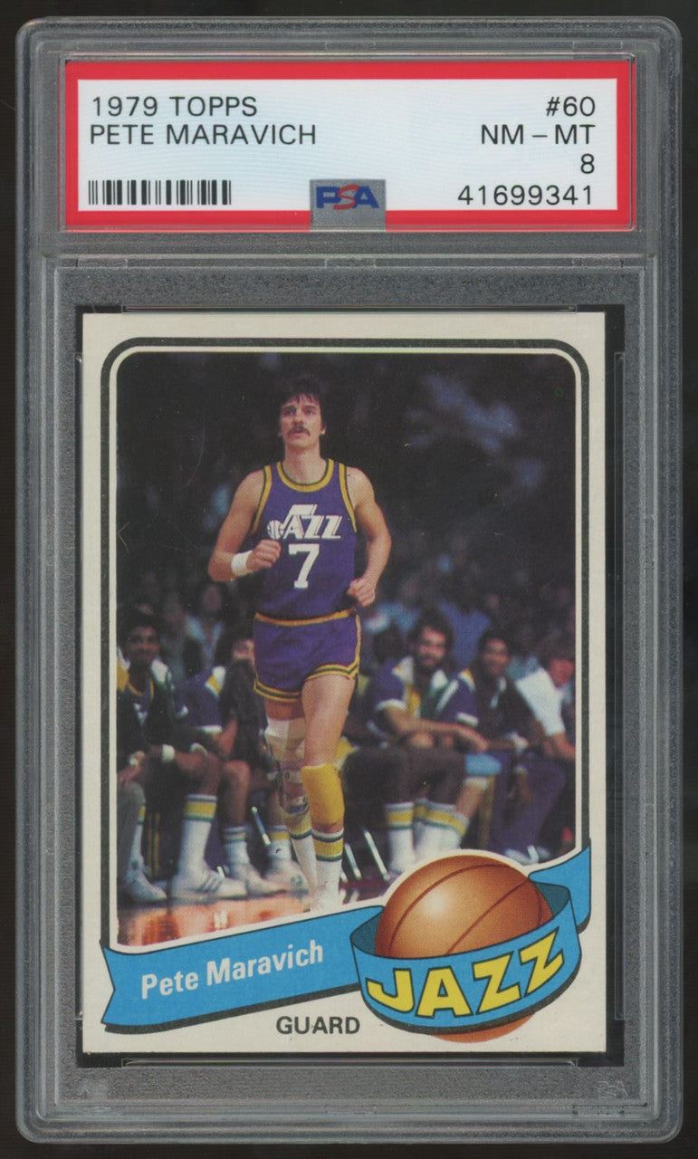 1979-80 Topps Pete Maravich #60 PSA 8