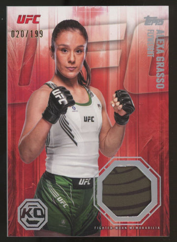 2026 Topps Knockout UFC Alexa Grasso Relic Patch /199 #KOR-AG