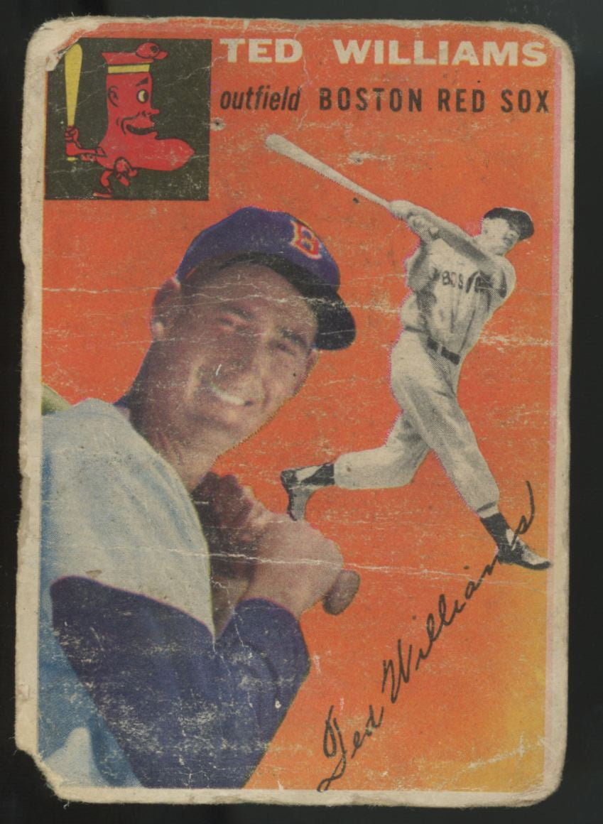 1954 Topps Ted Williams #1 Poor "A"