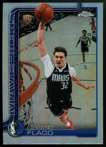 2025-26 Topps Chrome Update Cooper Flagg RC Refractor #151 "A"