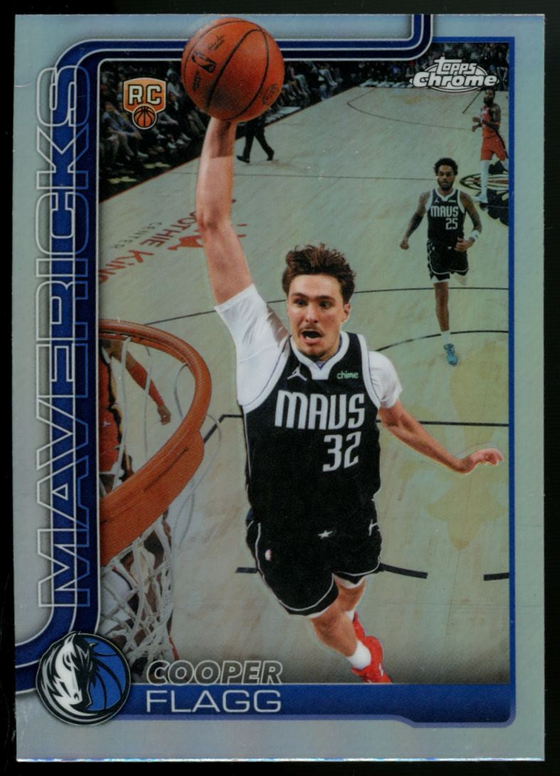 2025-26 Topps Chrome Update Cooper Flagg RC Refractor #151 "A"