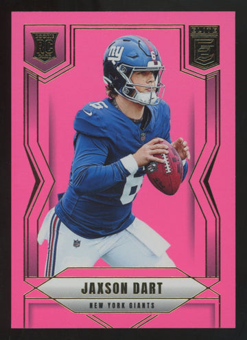 2025 Panini Donruss Elite Jaxson Dart RC Pink #103