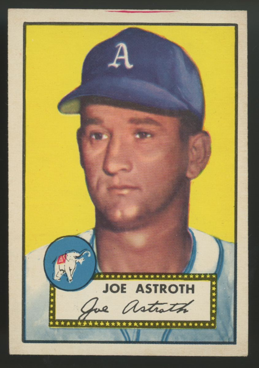 1952 Topps Joe Astroth #290 EX/EX-MT