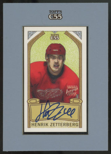 2003-04 Topps C55 Henrik Zetterberg Auto #TA-HZ