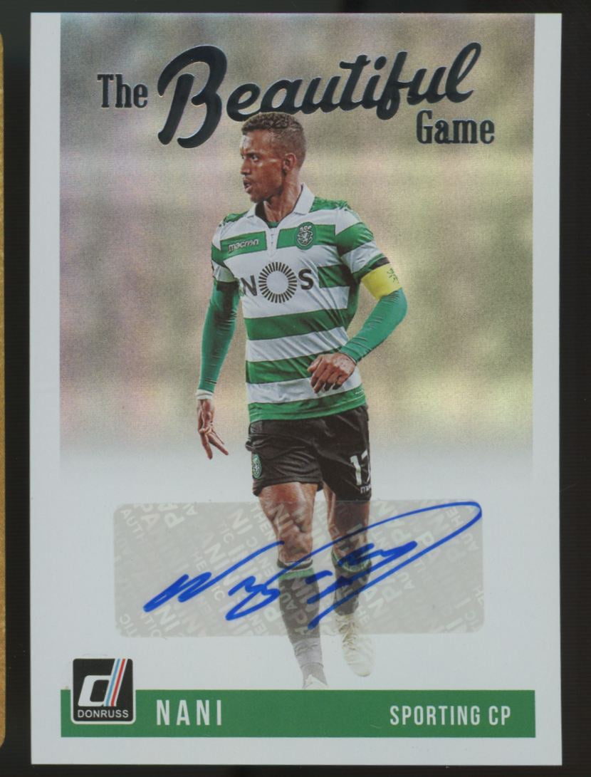 2018/19 Donruss Soccer Nani The Beautiful Game Auto #BG-NNI