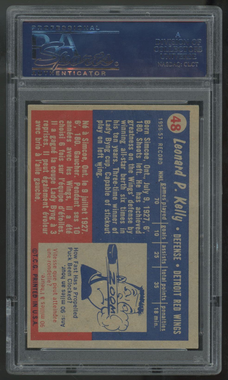 1957-58 Topps Red Kelly #48 PSA 7
