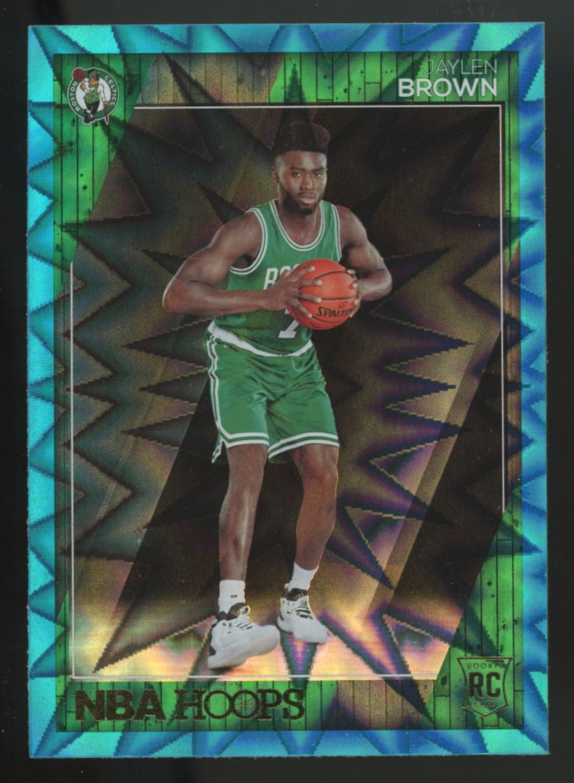 2016-17 Panini Hoops Jaylen Brown RC Teal Explosion #263