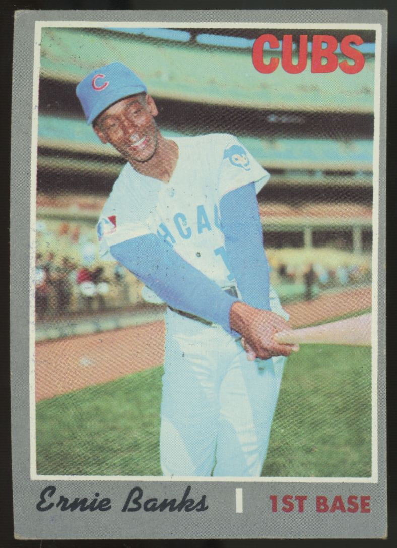 1970 Topps Ernie Banks #630 VG-VG/EX