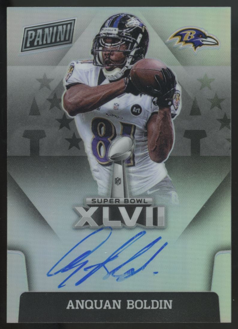 2021 Panini Super Bowl Anquan Boldin Auto #SBXLVII-AB