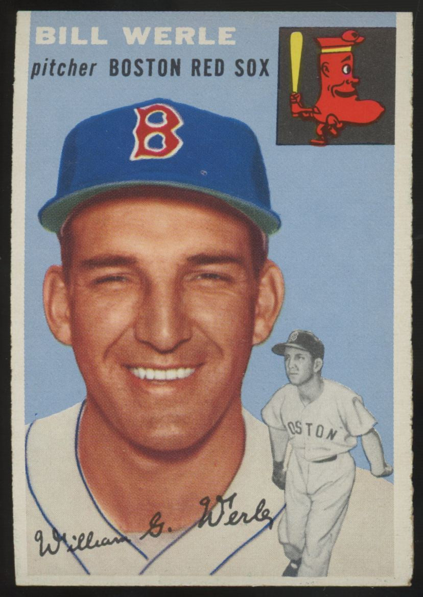 1954 Topps Bill Werle #144 EX/MT