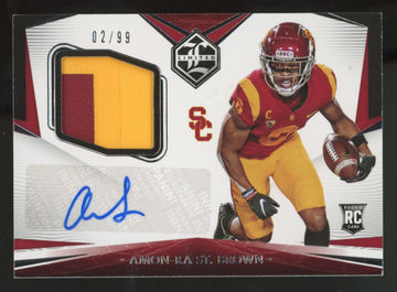 2021 Chronicles Limited Draft Amon-Ra St. Brown RC Patch Auto RPA /99 #L-ASB