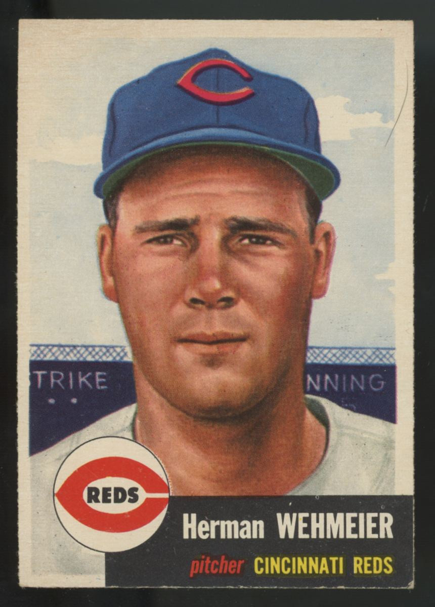 1953 Topps Herman Wehmeier #110 EX+