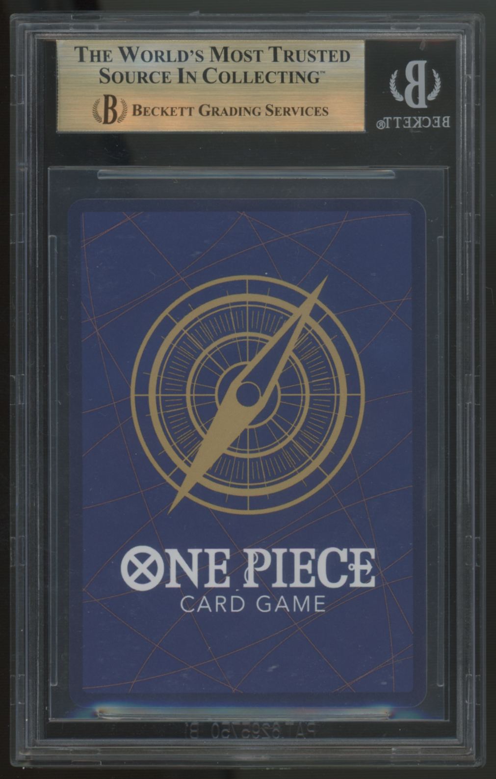 2025 One Piece Sanji The Best Premium Booster Vol 2 Manga SEC #OP06-119 BGS 10
