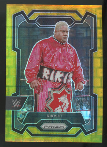 2024 Panini Prizm WWE Rikishi Premium Box Set Gold /5 #171