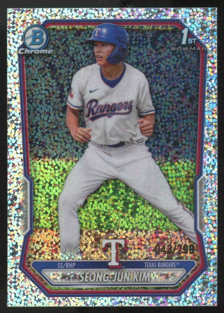 2026 Bowman Chrome Seong-Jun Kim 1st Speckle /299 #BCP-45