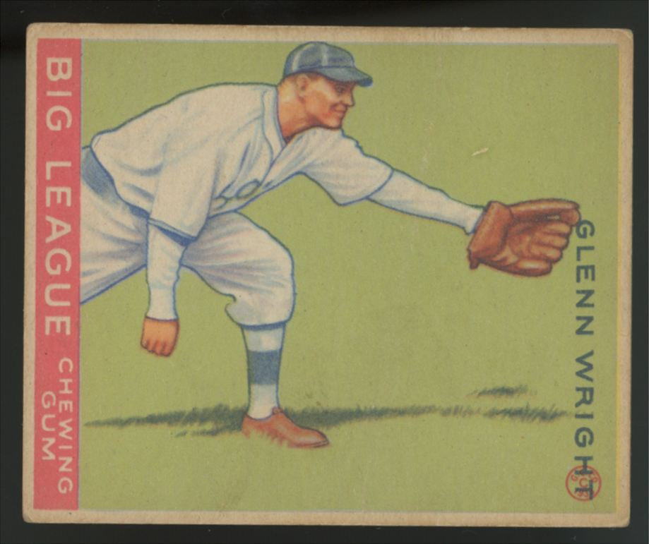 1933 Goudey Glenn Wright #143 VG-EX