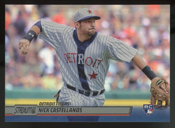 2014 Stadium Club Nick Castellanos RC Foilboard /25 #56