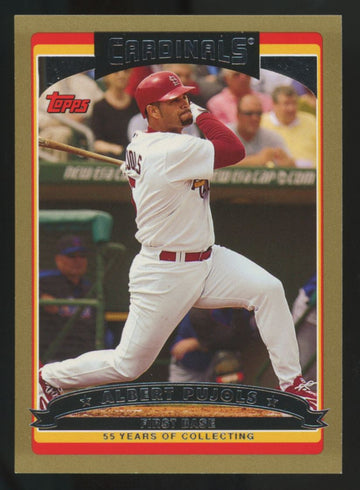 2006 Topps Series One Albert Pujols Gold /2006 #200