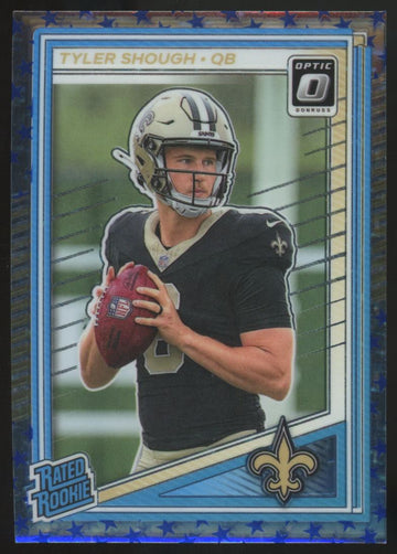2025 Donruss Optic Tyler Shough RC Rated Rookie Stars Prizm #223