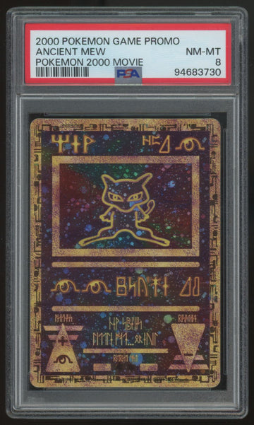 2000 Pokemon Ancient Mew Pokemon 2000 Movie Promo PSA 8