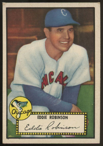 1952 Topps Eddie Robinson #32 VG