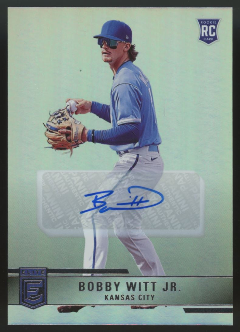 2022 Chronicles Elite Bobby Witt Jr. RC Auto #35