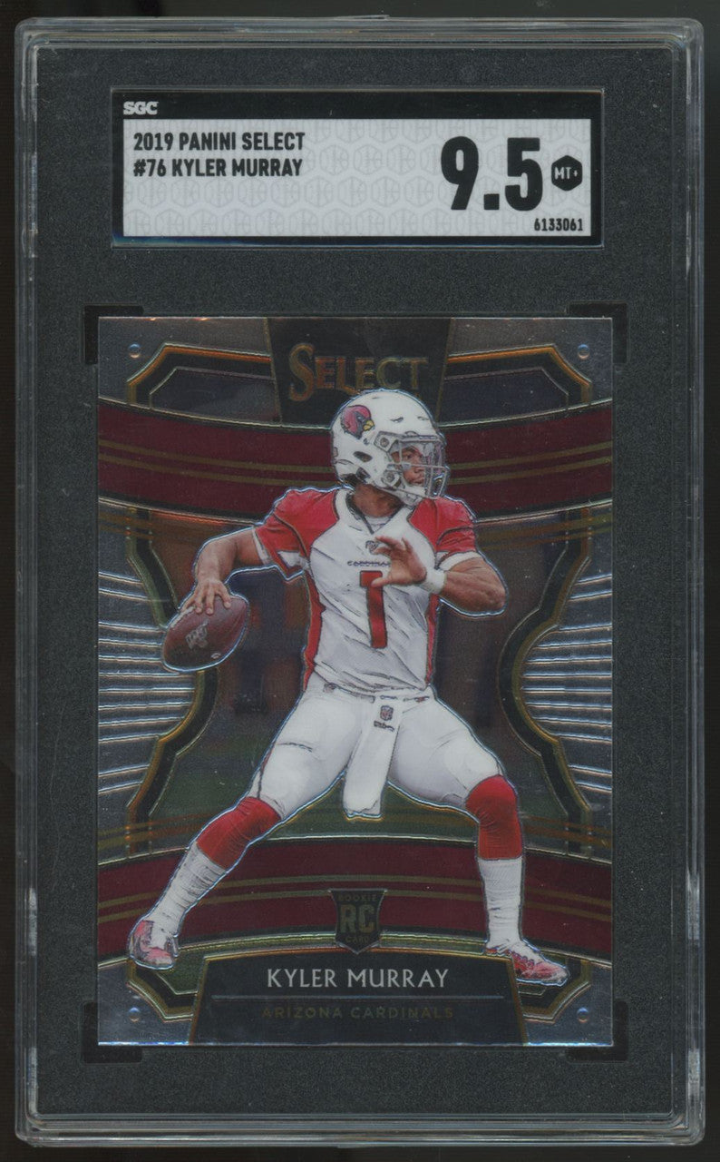 2019 Panini Select Kyler Murray RC #76 SGC 9.5
