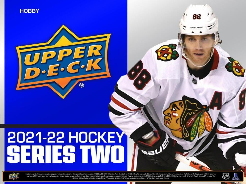 2021/22 Upper Deck Series 2 Hockey Hobby Box