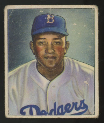 1950 Bowman Don Newcombe Picture Card #23 Poor