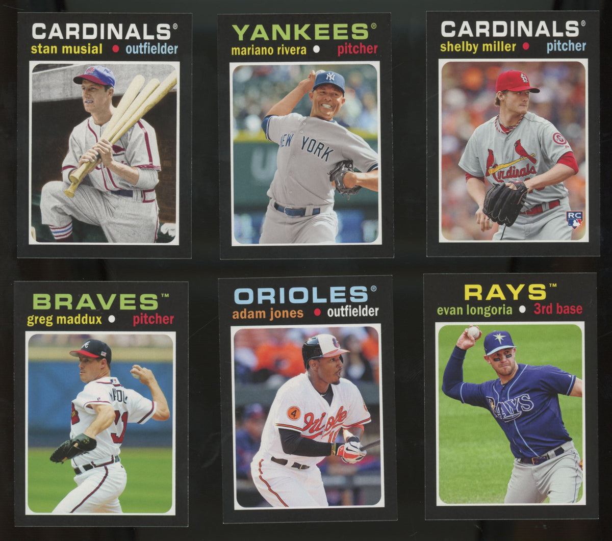 2013 Topps Update 1971 Mini Complete Set (50/50) NM/MT