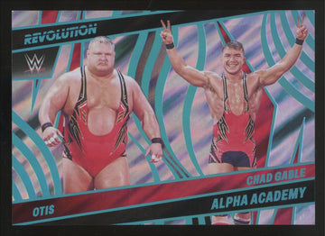 2022 Panini Revolution WWE Otis/Chad Gable Lava /10 #148
