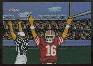 2025 Topps Chrome Joe Montana Tecmo SSP #TECMO-7