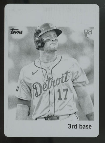 2025 Topps Archives Jace Jung RC Black Printing Plate 1/1 #5