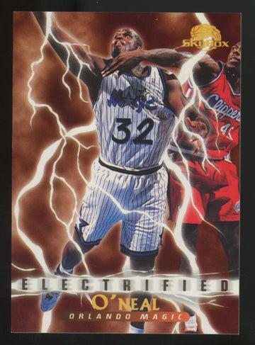 1995-96 Skybox Premium Shaquille O'Neal Electrified #293 NM "Q"