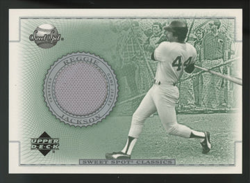 2002 Upper Deck Sweet Spot Reggie Jackson Classics Patch #J-RJ