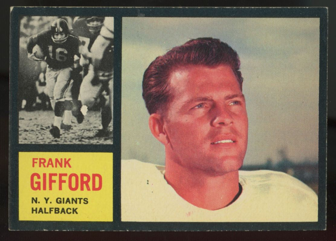 1962 Topps Frank Gifford #104 EX