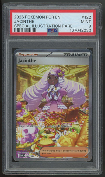 2026 Pokemon Jacinthe Perfect Order Special Illustration Rare #122 PSA 9