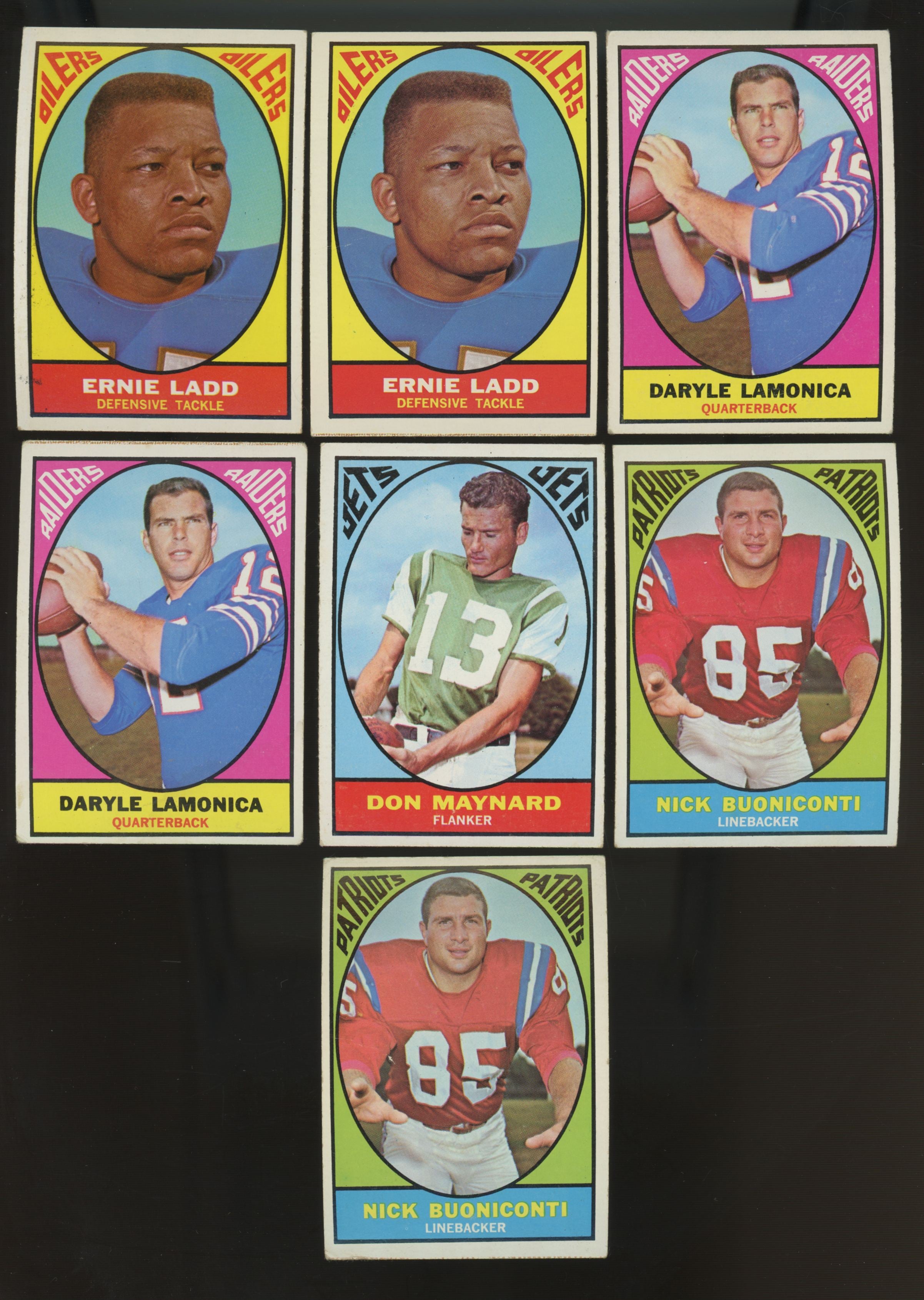 1967 Topps Football Complete Set (132) VG/EX-EX w/ Variations