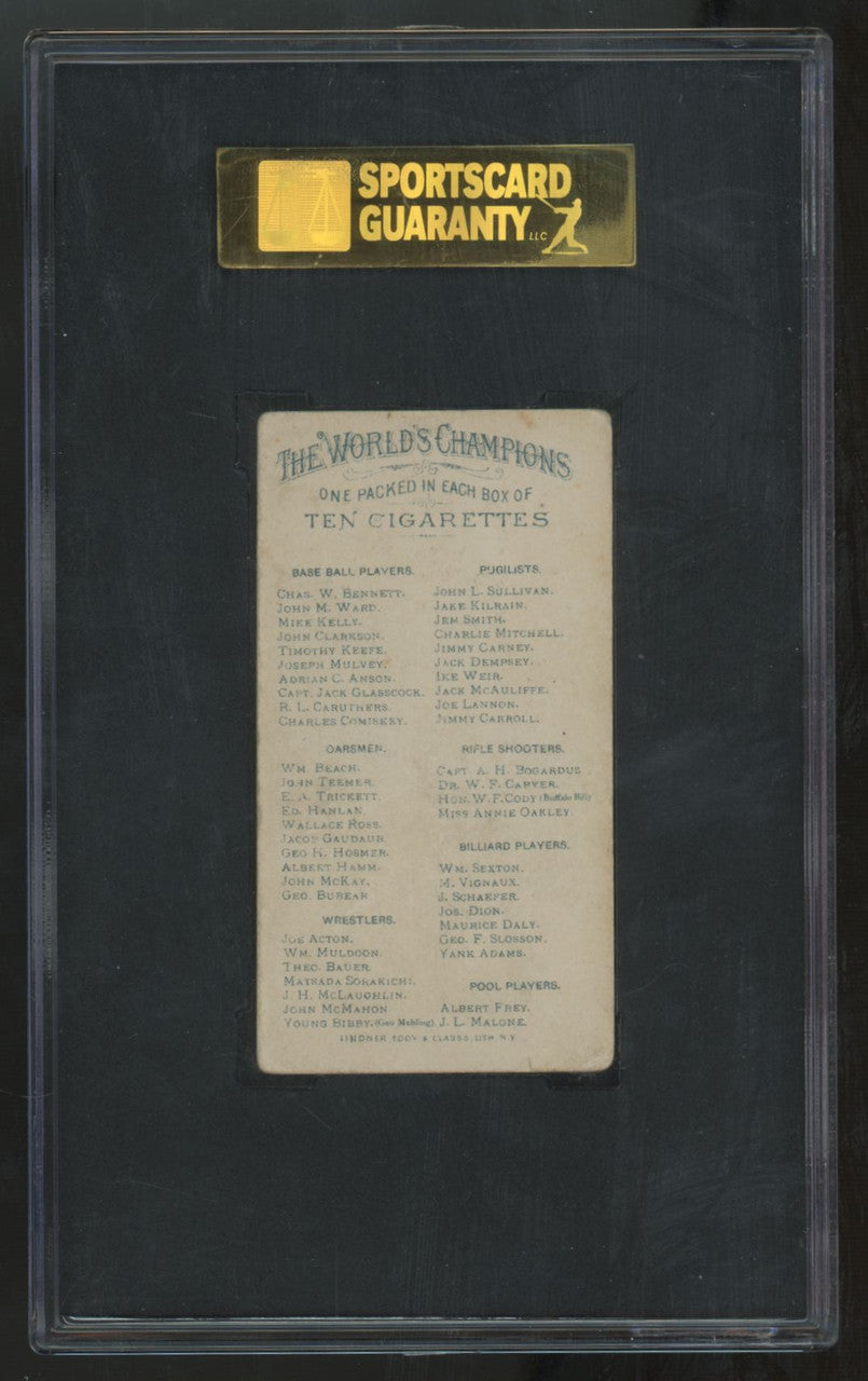 1887 Allen & Ginter Ed. Hanlan #N28 SGC 4
