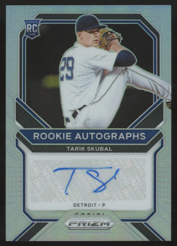 2021 Panini Prizm Tarik Skubal RC Silver Auto #RA-TS
