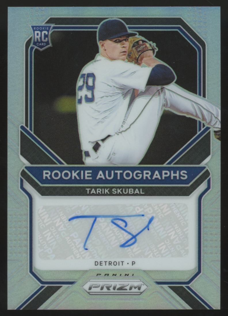 2021 Panini Prizm Tarik Skubal RC Silver Auto #RA-TS