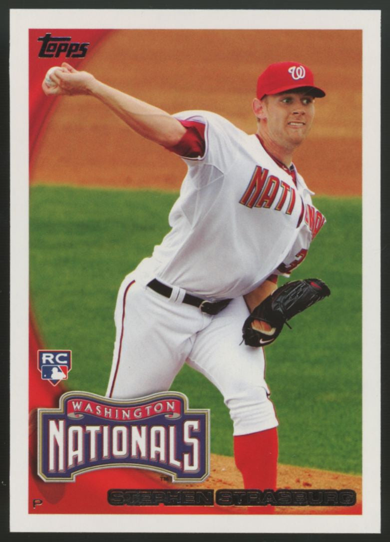 2010 Topps Baseball Complete Set (661) Posey Strasburg RC