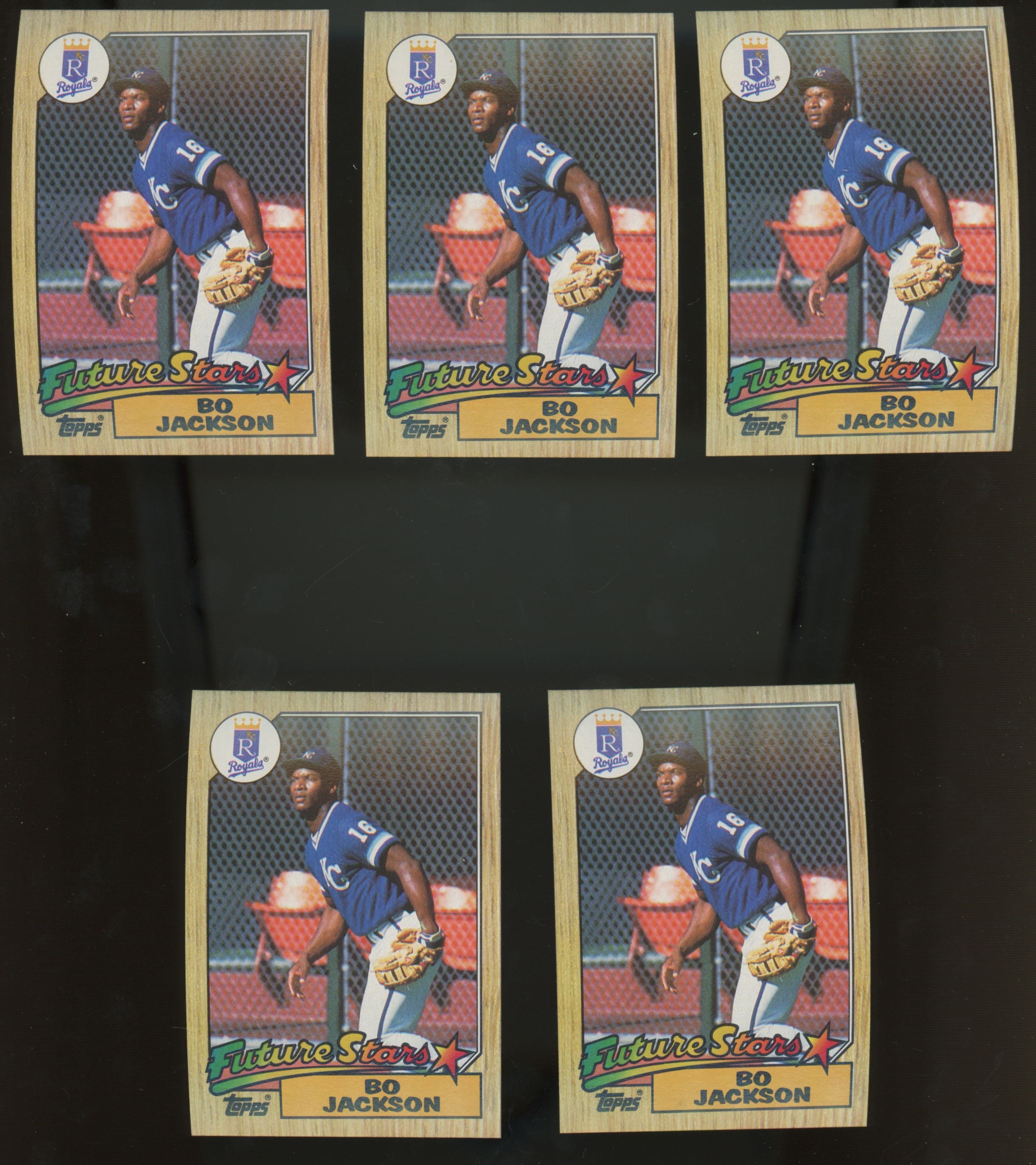 1987 Topps Bo Jackson RC #170 Lot of 25 NM-MT