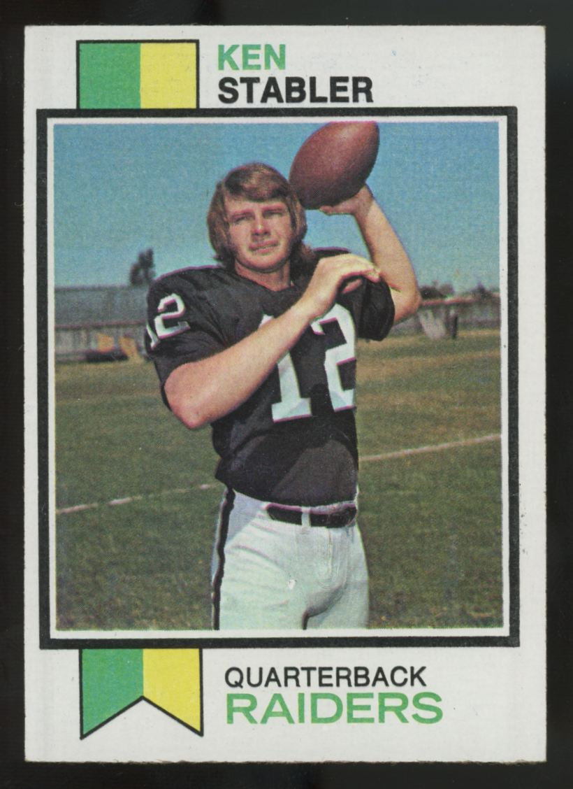 1973 Topps Ken Stabler RC #487 EX