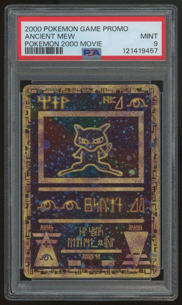 2000 Pokemon Ancient Mew Movie Promo PSA 9 (B)