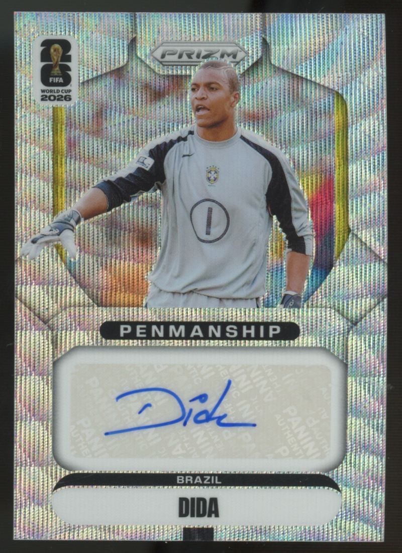 2026 Prizm FIFA World Cup Dida Penmanship Wave Auto #P-D