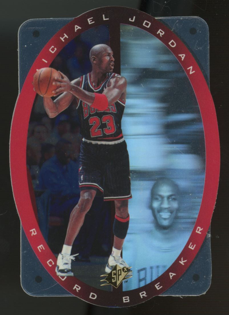 1996-97 Upper Deck SP Michael Jordan Record Breaker Die-Cut #R1