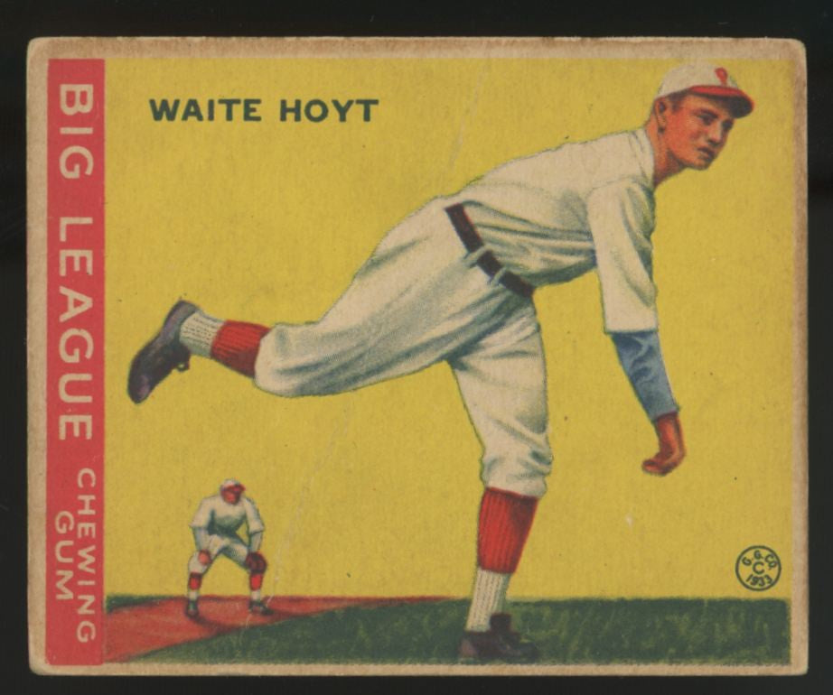 1933 Goudey Waite Hoyt #60 Poor