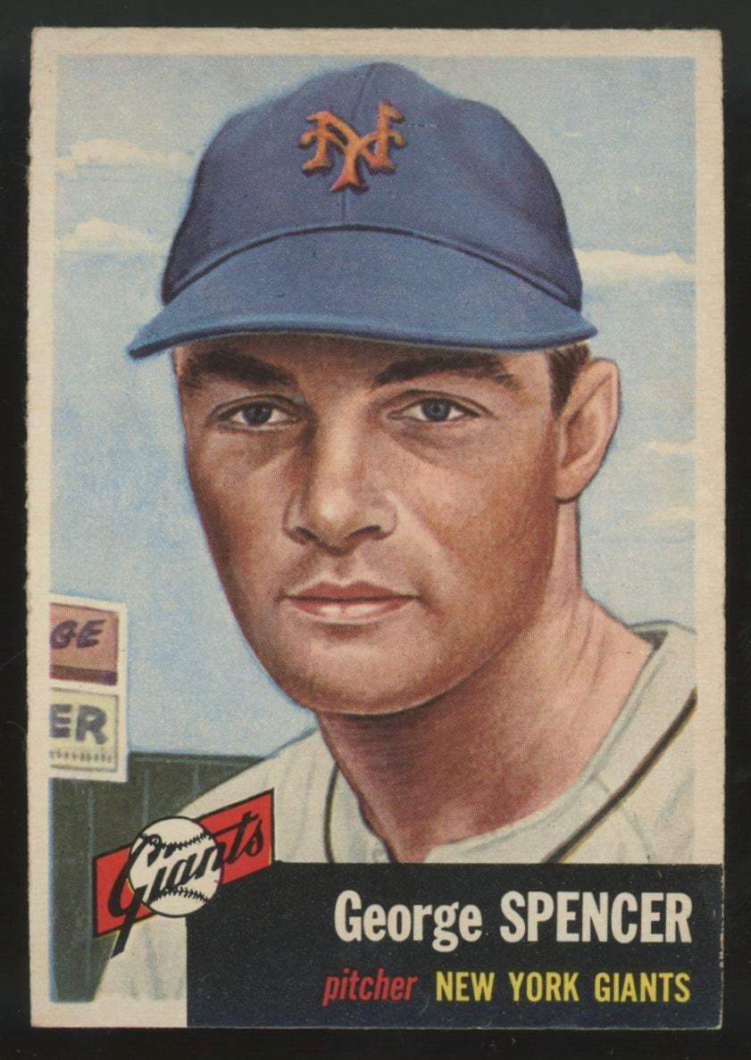 1953 Topps George Spencer #115 EX+ "A"