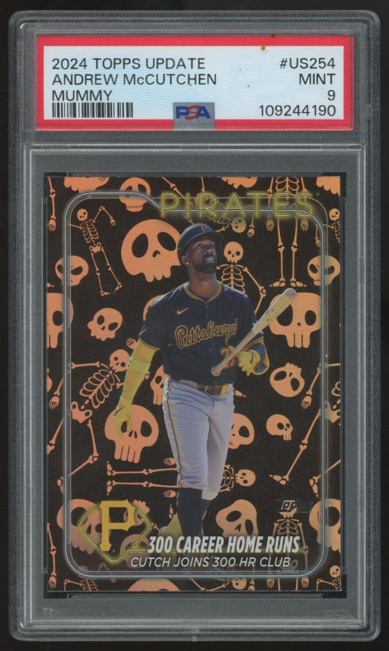 2024 Topps Update Andrew McCutchen Mummy /50 #US254 PSA 9